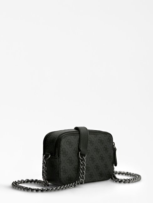 Guess Mini Sac à Bandoulière Multi Noelle Gris