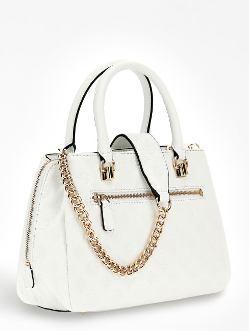 Sac à Main Guess Blanc à Logo Estampé La Femme