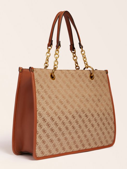 Marron Aileen 4g Logo Shopper Deviner