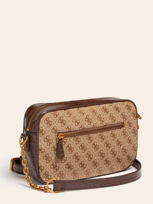 Guess Aviana Sac à Bandoulière Marron