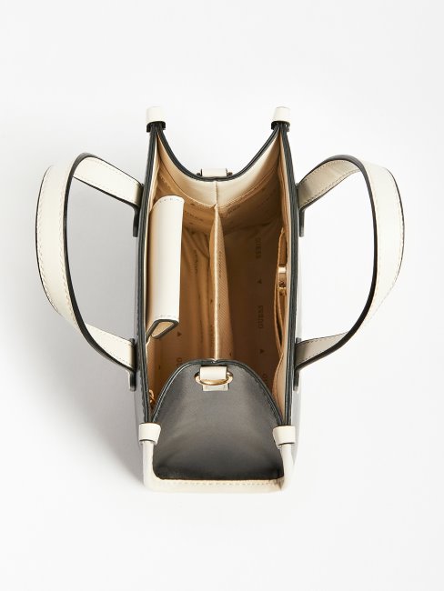 Mini-sac à Logo Silvana Noir Guess