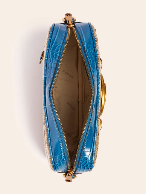 Guess Aviana Sac à Bandoulière Bleu