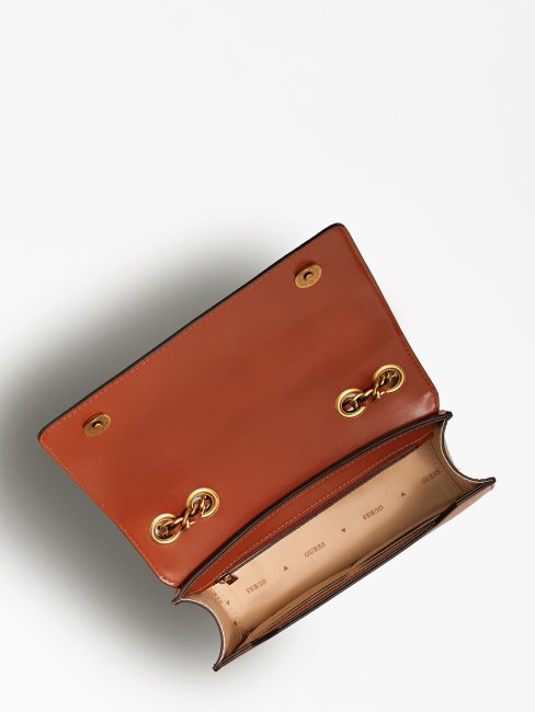 Izzy Mini Sac à Bandoulière Marron Guess