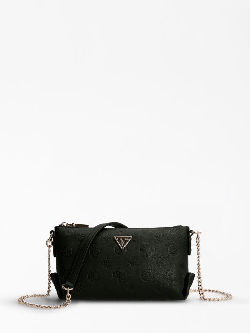 Mini Sac à Bandoulière Helaina Noir Guess