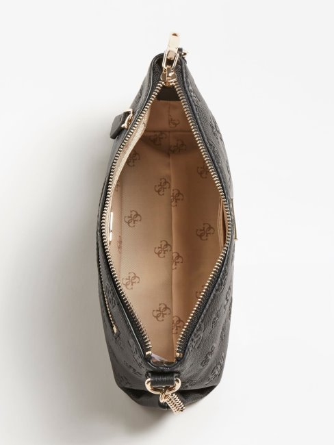 Mini Sac à Bandoulière Helaina Noir Guess