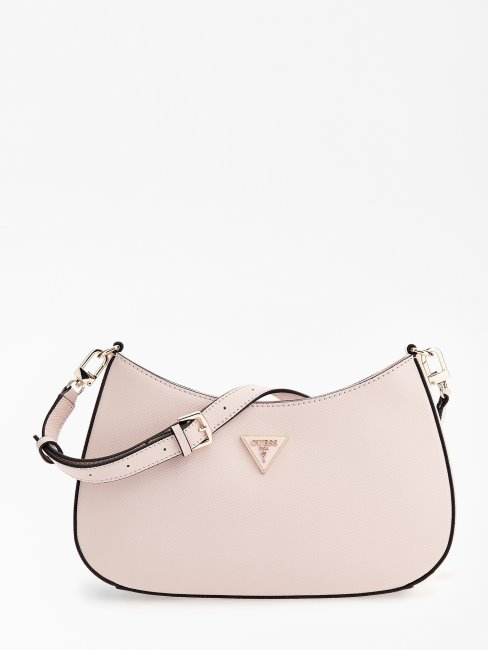Sac Bandoulière Alexie Saffiano Rose Guess
