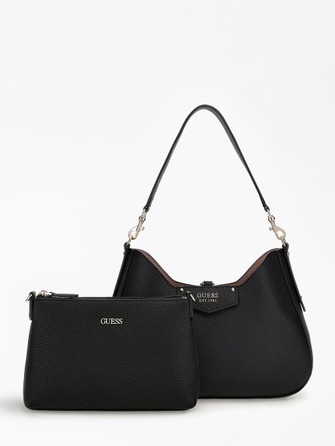 Brenton Hobo Avec Pochette Guess Noir