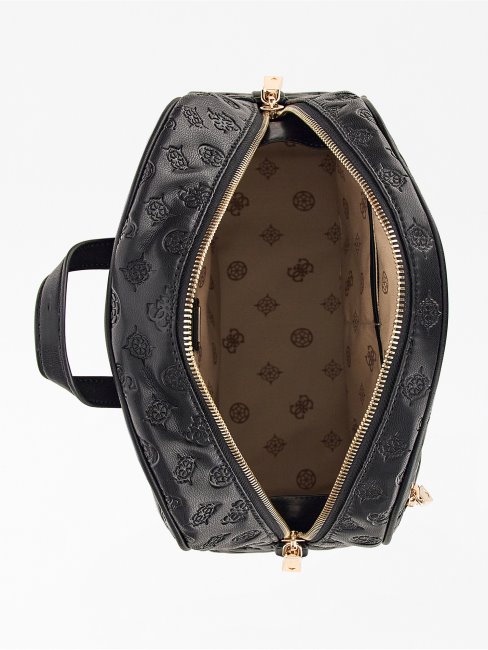 Guess Sac à Dos Logo Vikky En Creux 4g Noir