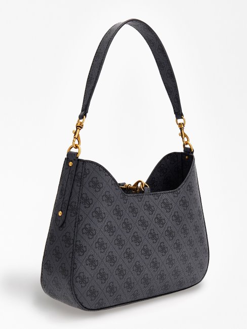 Sac Hobo Gris Guess Eco Brenton 4g Logo