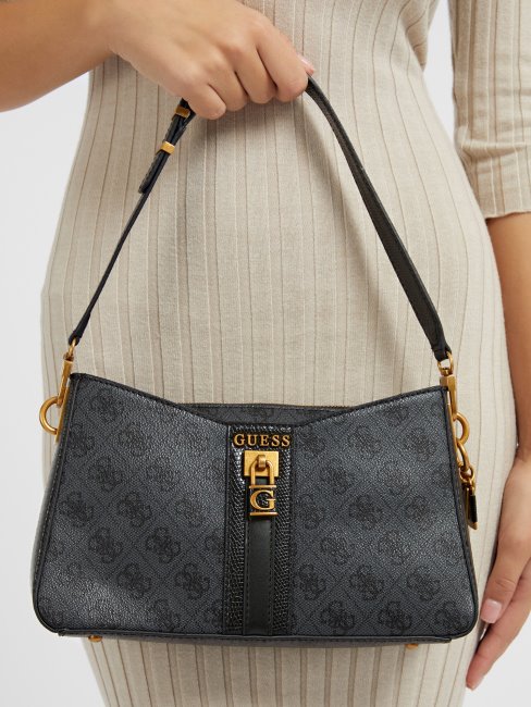 Sac Porté épaule Guess Ginevra 4g Gris