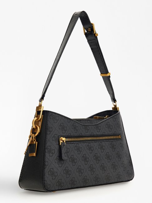 Sac Porté épaule Guess Ginevra 4g Gris