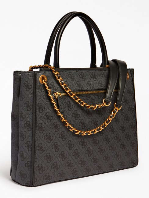 Izzy 4g Logo Maxi Sac à Main Guess Gris