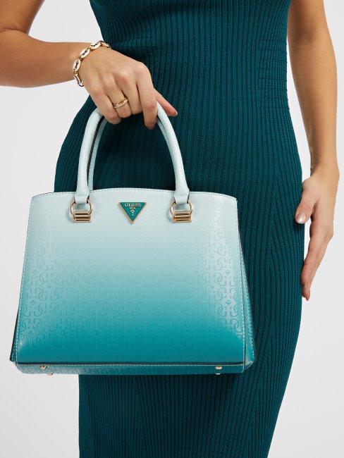 Guess Alexie 4g Logo Sac à Main Bleu Clair