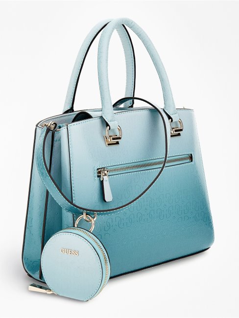 Guess Alexie 4g Logo Sac à Main Bleu Clair