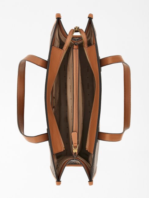 Sac Porté épaule Guess Silvana 4g Marron