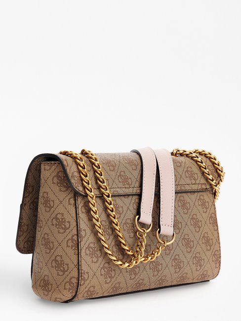Guess Rose Sac à Bandoulière Logo Nell 4g