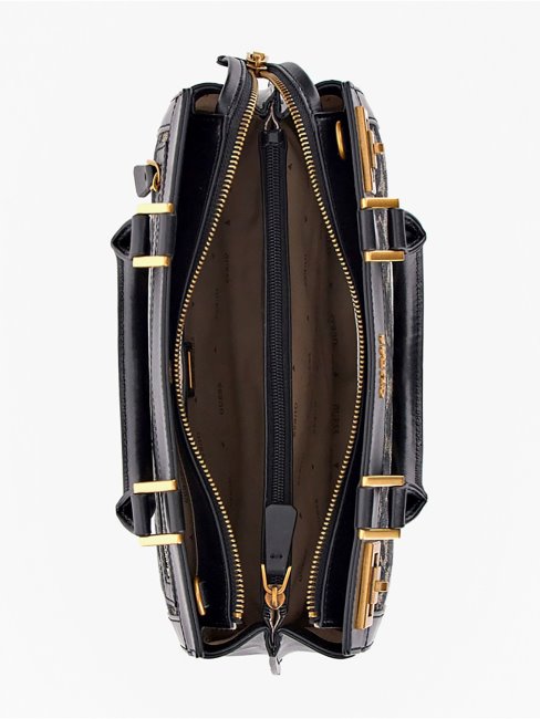 Sac à Main Noir Guess Katey Animalier