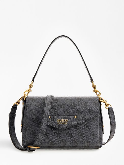 Guess Brenton Mini Sac à Bandoulière Gris