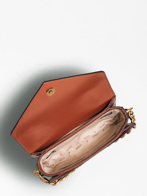 Retour Mini Sac à Main Guess Marron