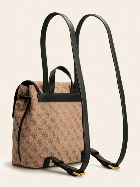 Sac à Dos Aviana 4g Logo Guess Multi Beige