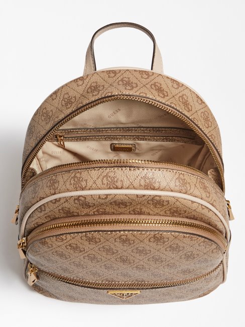Sac à Dos Guess Beige Logo Manhattan 4g