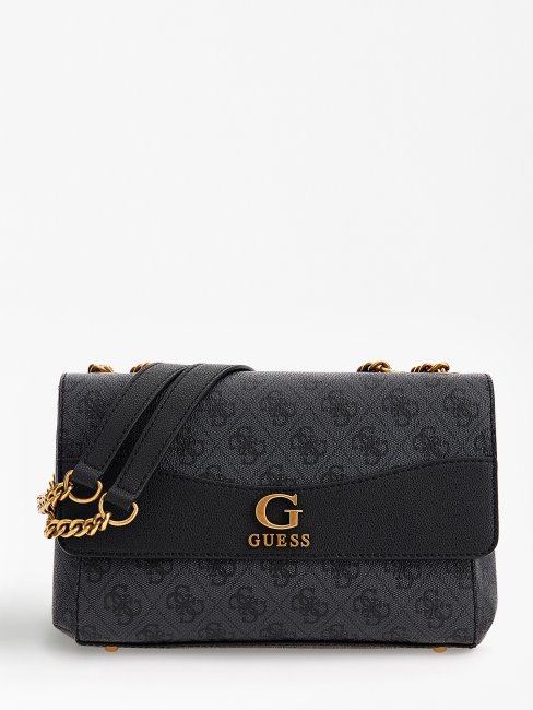 Sac Bandoulière Logo Nell 4g Gris Guess