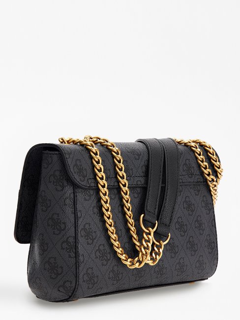 Sac Bandoulière Logo Nell 4g Gris Guess