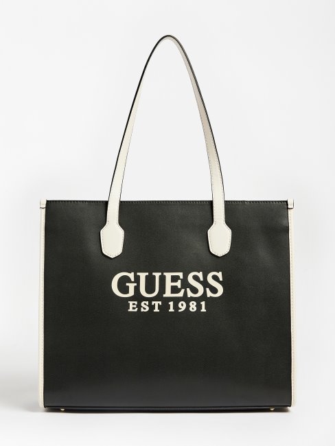 Sac Porté épaule Guess Silvana Noir