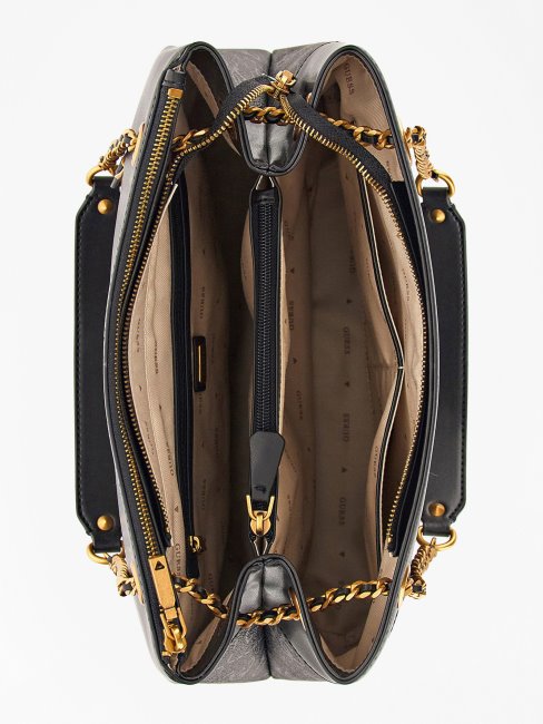 Guess Berta 4g Logo Sac à Bandoulière Gris