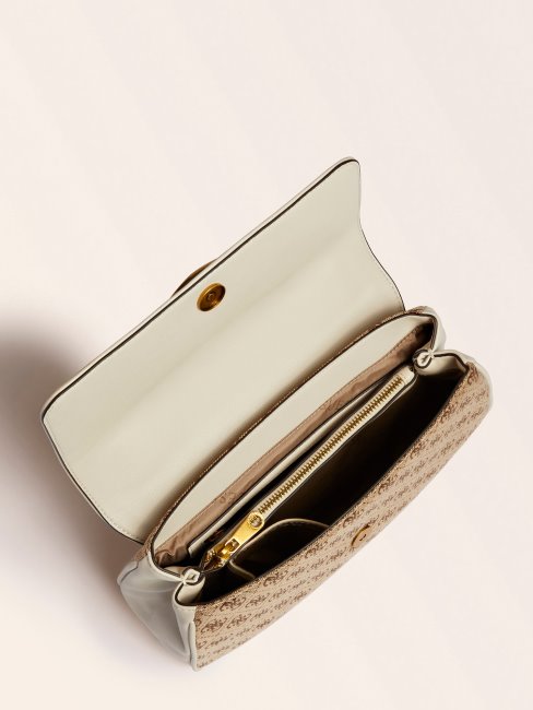 Sac à Bandoulière Guess Aileen 4g Blanc