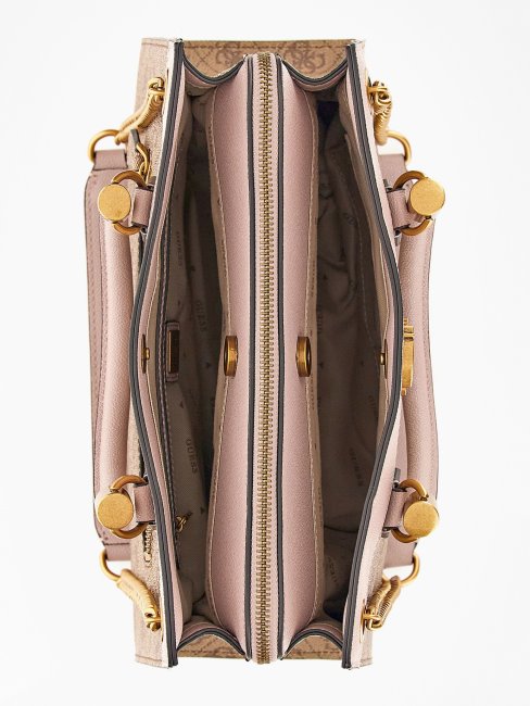 Sac Bandoulière Logo Nell 4g Rose Guess