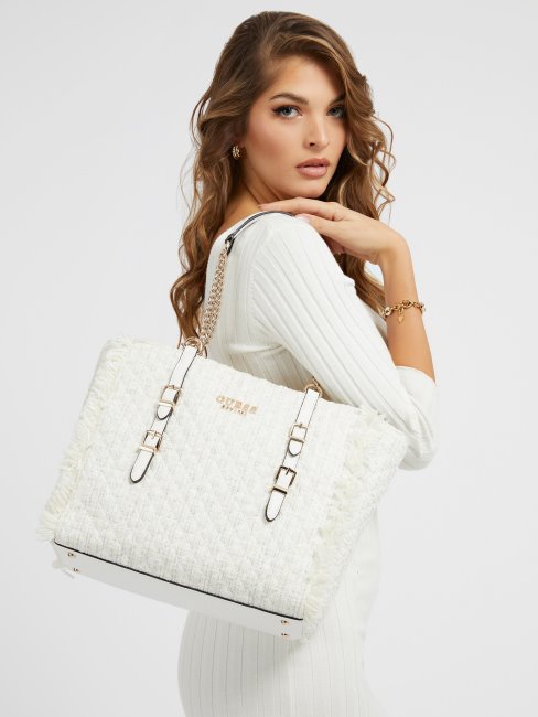 Adam Tweed Shopper Guess Blanc Multi