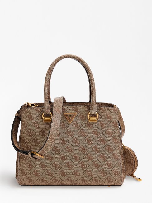 Sac A Main Alexie 4g Logo Guess Beige