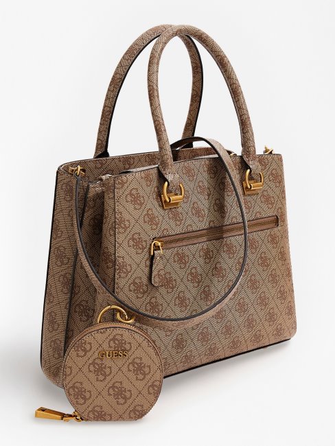 Sac A Main Alexie 4g Logo Guess Beige