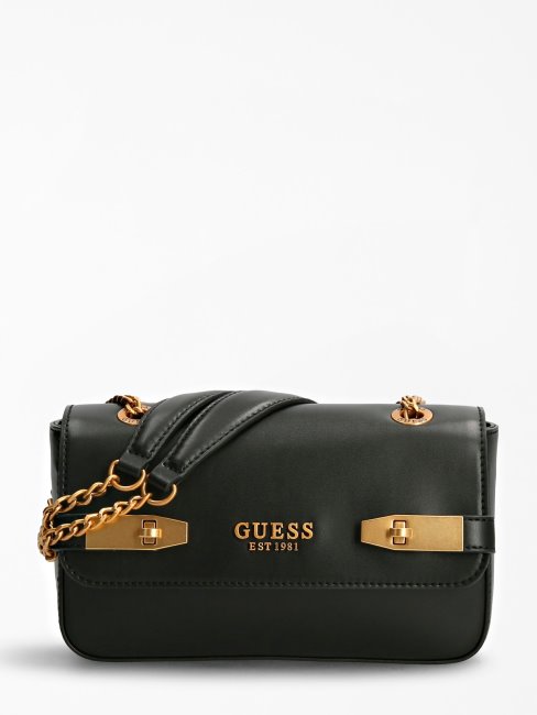 Guess Zadie Mini Sac à Bandoulière Noir