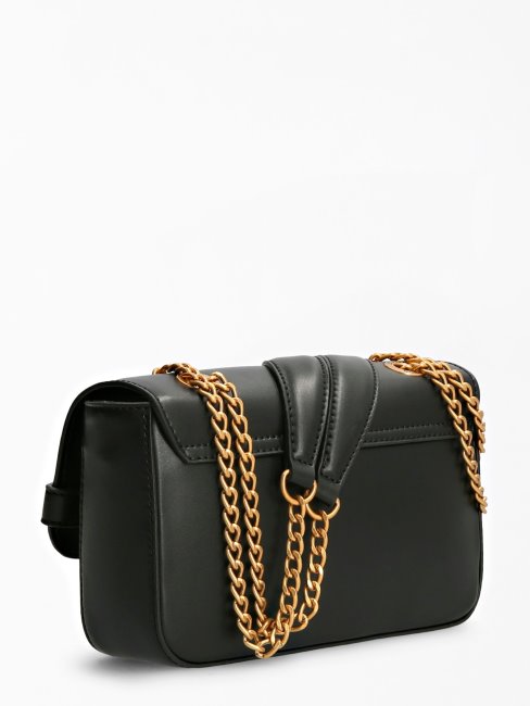 Guess Zadie Mini Sac à Bandoulière Noir