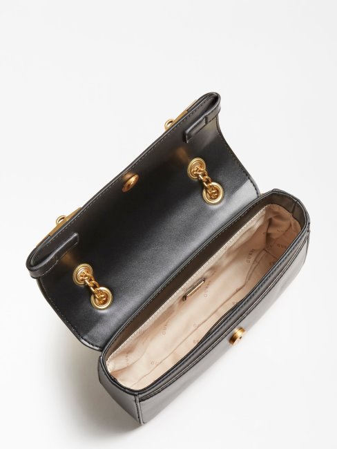 Guess Zadie Mini Sac à Bandoulière Noir