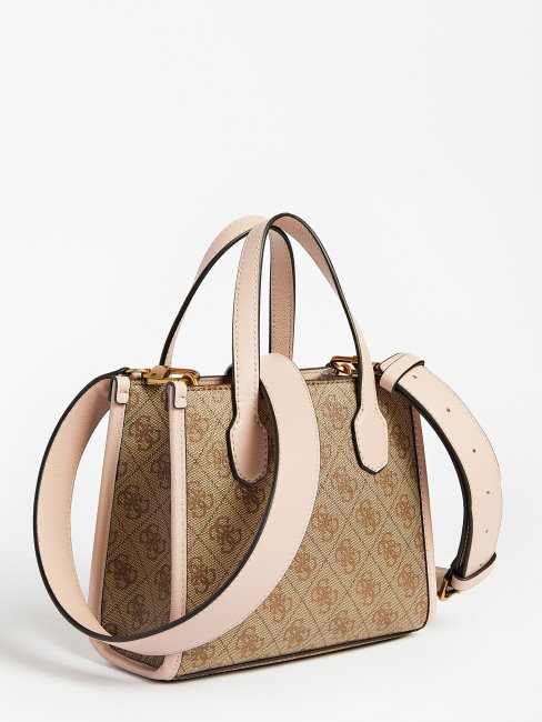 Mini Sac Guess Silvana 4g Logo Rose