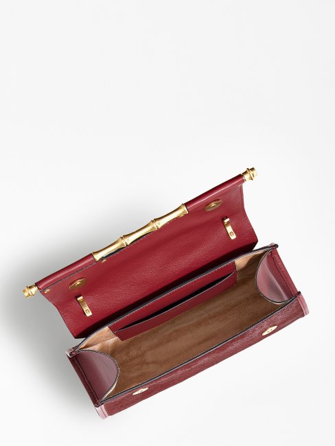 Sac à Main Alia Rouge En Véritable Cuir Guess