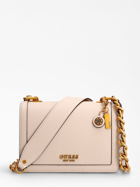 Guess Abey Mini Crossbody Crème