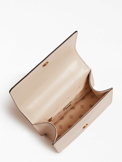 Guess Abey Mini Crossbody Crème