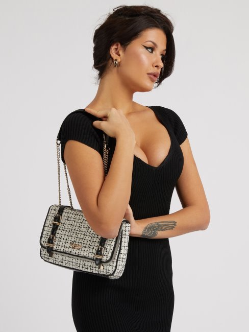 Adam Tweed Sac à Bandoulière Guess Noir