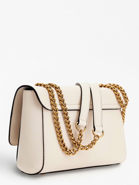 Guess Sac à Bandoulière Nell Blanc