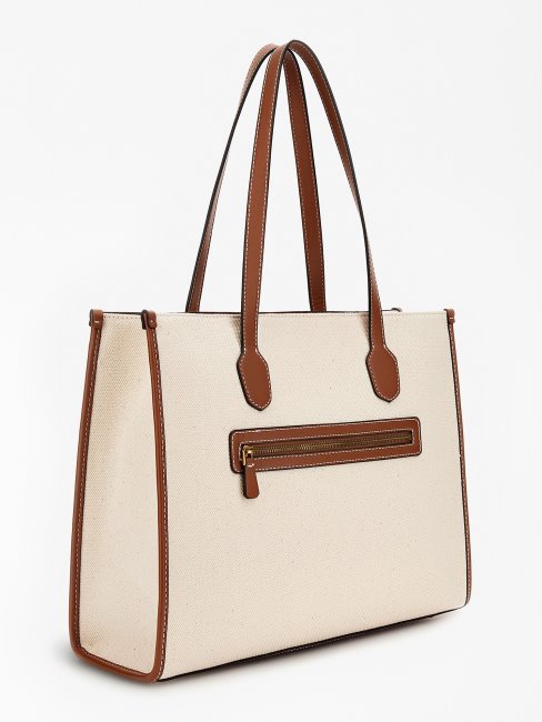 Sac Bandoulière Guess Silvana Logo Marron