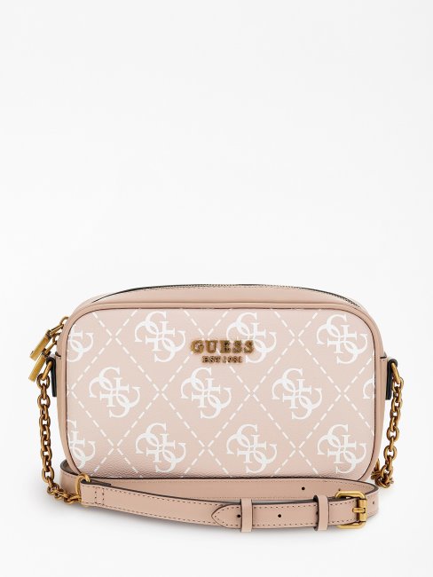 Guess Berta 4g Logo Mini Sac à Bandoulière Rose