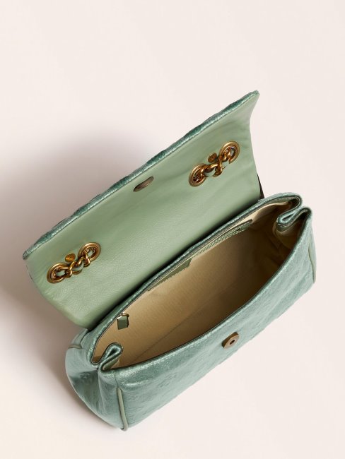 Kimi Velours Bijou Bandoulière Bleu Clair Guess