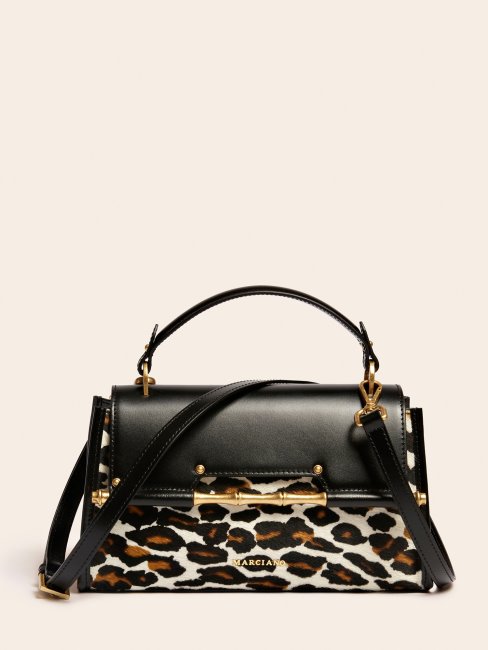Alia Sac à Main En Véritable Cuir Guess Animalier