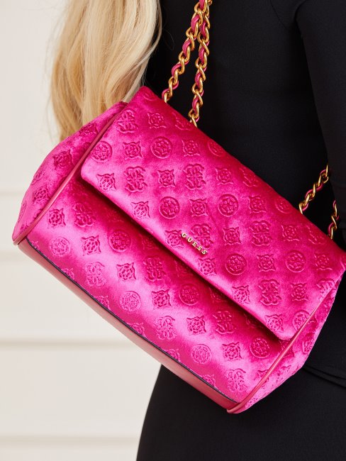 Sac à Bandoulière En Velours Guess Kimi
