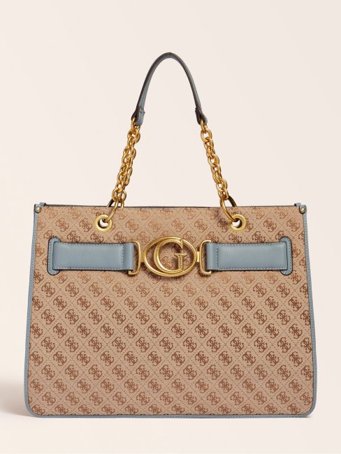 Guess Bleu Aileen 4g Logo Shopper