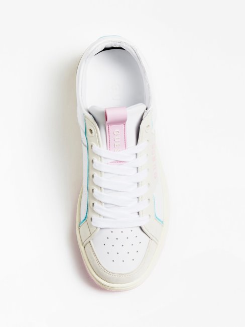 Paniers Blancs à Logo Bianqa